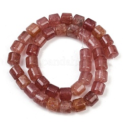 Natural Strawberry Quartz Beads Strands&nbsp;G-G275-D14-10x10mm
