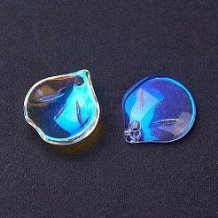 Electroplate Glass Pendants&nbsp;EGLA-L014-11