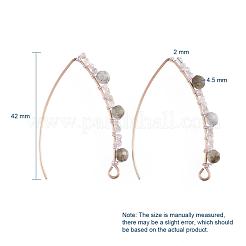304 Stainless Steel Earring Hooks&nbsp;EJEW-JE03947-05