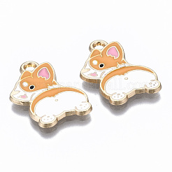 Alloy Enamel Pendants&nbsp;X-ENAM-S127-013-RS