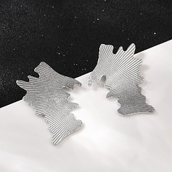 Brass Stud Earrings&nbsp;EJEW-M066-02P