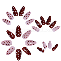1 Bag Polka Dot Plastic Press On False Nails&nbsp;MRMJ-CP0001-65A