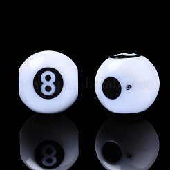 Opaque Acrylic Beads&nbsp;X-MACR-S272-66
