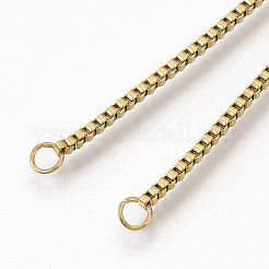 Adjustable 304 Stainless Steel Slider Bracelets Making&nbsp;X-STAS-T050-031G