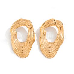 Nuggets Alloy Stud Earrings&nbsp;FS-WG3D023-01