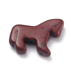 Synthetic Turquoise Dyed Horse Beads&nbsp;G-B015-01