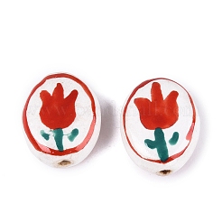 Handmade Porcelain Beads&nbsp;PORC-N013-10E