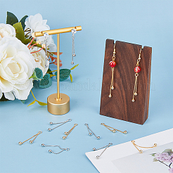 12Pcs 2 Colors Rack Plating Brass Tassel Pendants&nbsp;KK-HY0003-70