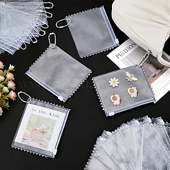 20Pcs 2 Styles Transparent PVC Zip Top Storage Bags&nbsp;ABAG-FG0001-15