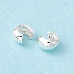 Brass Crimp Beads Covers&nbsp;KK-P219-05B-S