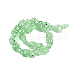 Transparent Glass Beads Strands&nbsp;LAMP-L078-010G