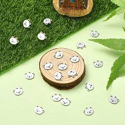 304 Stainless Steel Charms&nbsp;STAS-CJC0008-10P-03