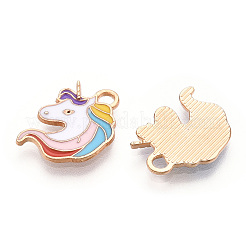 Alloy Enamel Pendants&nbsp;ENAM-T016-07-RS