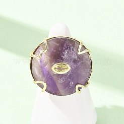Natural Gemstone Cuff Rings&nbsp;GG-CBA5FCC-02G