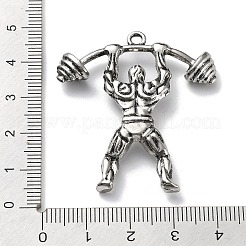 Tibetan style Alloy Pendants&nbsp;FIND-Z013-03AS