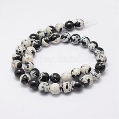 Natural Ocean White Jade Beads Strands&nbsp;G-E346-4mm-08