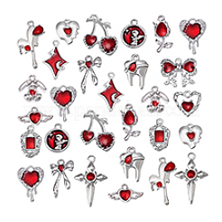 30Pcs 15 Styles Alloy Pendants&nbsp;FIND-PH0023-34