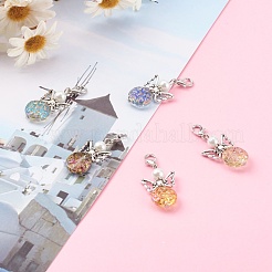 Glass Pendants&nbsp;HJEW-JM00456