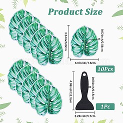 10Pcs PVC Anti-slip Bathtub Stickers&nbsp;DIY-SP0006-66