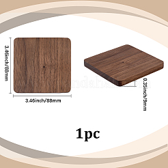 1Pc Black Walnut Wood Cup Mats&nbsp;WOOD-DJ0001-21