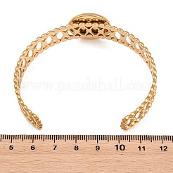 304 Stainless Steel Cuff Bangle Making&nbsp;STAS-F366-11C-G