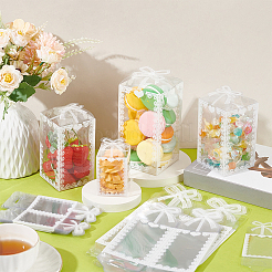 36Pcs 3 Styles Transparent PVC Box&nbsp;CON-BC0007-45