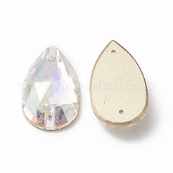 Teardrop Shape Sew on Rhinestone&nbsp;GLAA-A024-04D-001TR
