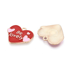 Alloy Enamel Pendants&nbsp;ENAM-T024-58A-G