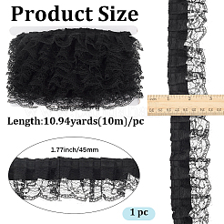 10M Polyester Fringe Lace Trim&nbsp;OCOR-GF0006-12D