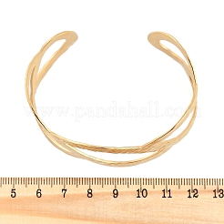 304 Stainless Steel Open Cuff Bangles&nbsp;BJEW-R008-02G