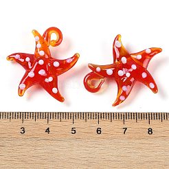 Handmade Lampwork Pendants&nbsp;LAMP-C015-02H