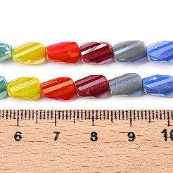 Electroplate Glass Beads Strands&nbsp;GLAA-T023-A29-01