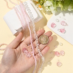 Transparent Glass Beads Set&nbsp;GLAA-YW0004-99
