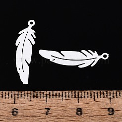 Spray Painted 430 Stainless Steel Pendants&nbsp;STAS-N121-06A