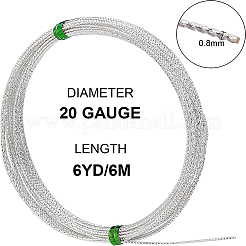 Textured Round Brass Wire&nbsp;CWIR-WH0009-05S