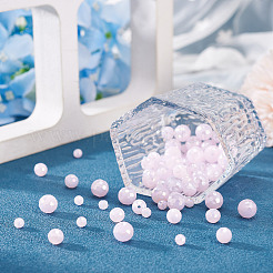 105Pcs 3 Styles Electroplate Opaque Solid Color Glass Beads Strands&nbsp;GLAA-TA0004-40B