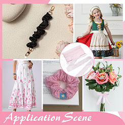 16.6 Yards Polyester Ruffled Lace Ribbon&nbsp;DIY-ME0001-62A