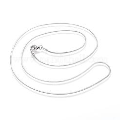Tarnish Resistant Classic Plain 304 Stainless Steel Mens Womens Snake Chain Necklaces&nbsp;NJEW-A288D-1.2B-P