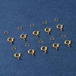 Brass Spring Ring Clasps&nbsp;KK-FS0001-50G