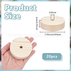 Wood Wheel&nbsp;DIY-WH0591-512
