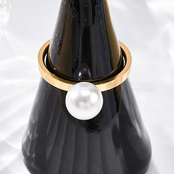 304 Stainless Steel Finger Rings for Women&nbsp;RJEW-B070-02A-G