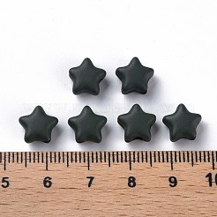 Spray Painted Acrylic Beads&nbsp;MACR-S373-45-O