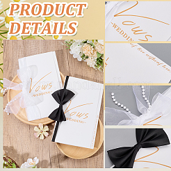 Paper Wedding Vows Cards&nbsp;AJEW-CP0011-25C