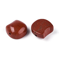 Natural Red Jasper Cat Head Shape Beads&nbsp;G-T144-05C