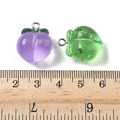 Transparent Resin Pendants&nbsp;RESI-Z038-04P