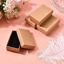 8Pcs Cardboard Jewelry Set Boxes&nbsp;CBOX-FP0001-01