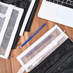 6Pcs 2 Colors Nylon Mesh Pen Bag&nbsp;AJEW-CP0006-75