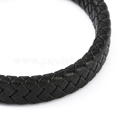Braided Microfiber Leather Cord Bracelets&nbsp;BJEW-P328-07C-P