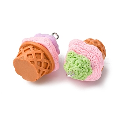 3D Opaque Resin Pendants&nbsp;RESI-V010-02