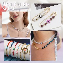 12 Colors Alloy Enamel European Beads&nbsp;ENAM-NB0001-40G